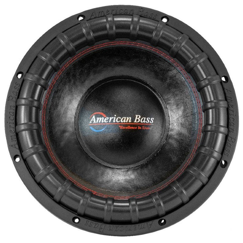 American Bass E1244 Dual 4 Ohm Voice Coil Subwoofer - 1500W RMS/3000W Max Power, 150 oz Magnet - Premium Car Audio for Deep Bass & Powerful Sound in Vehicles, Trucks & SUVs