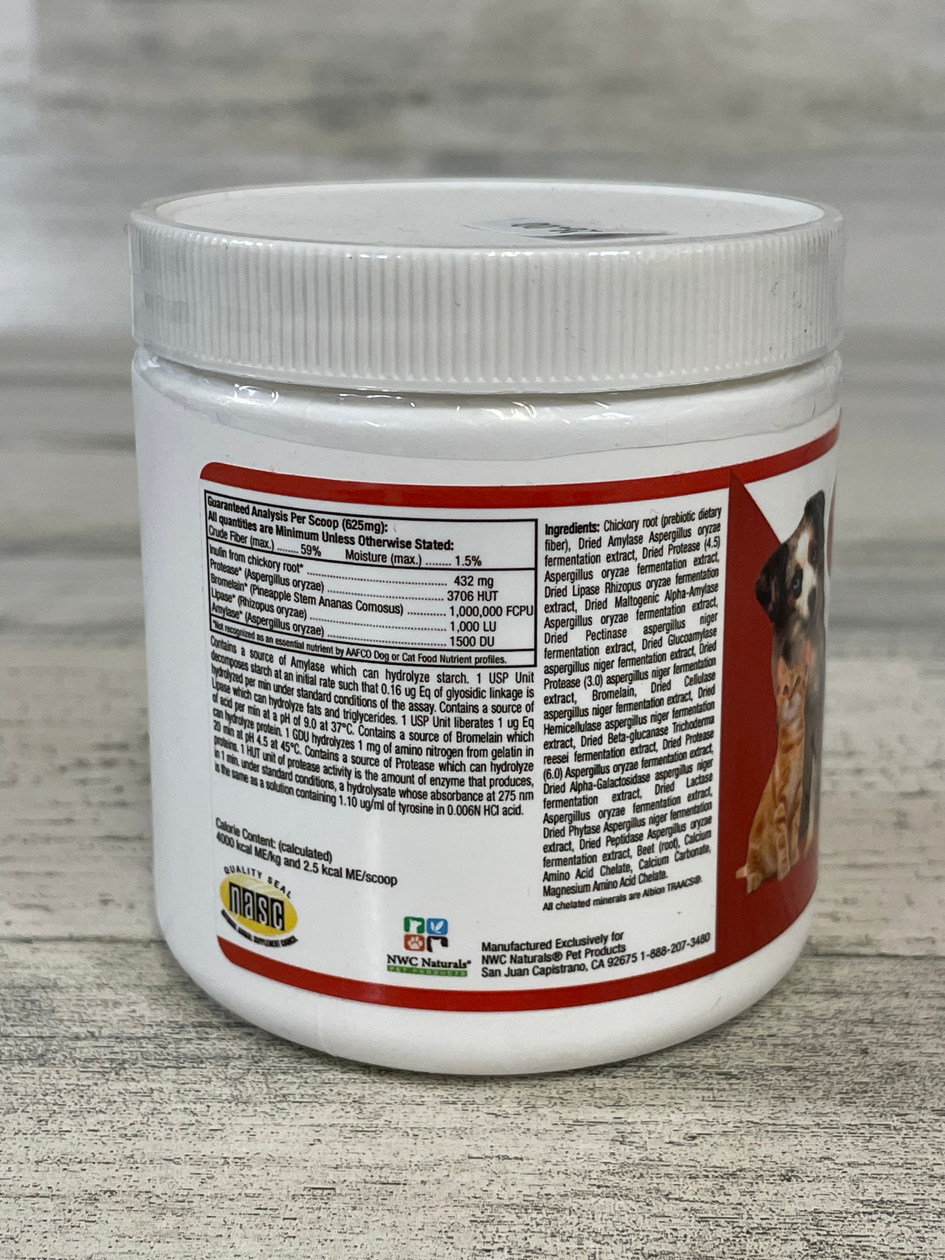 NWC Naturals Total Zymes Digestive Enzymes Powder - Supports Gut Health & Digestion - Vegan & Non-GMO Formula - Ideal for Bloating Relief & Nutrient Absorption After Meals