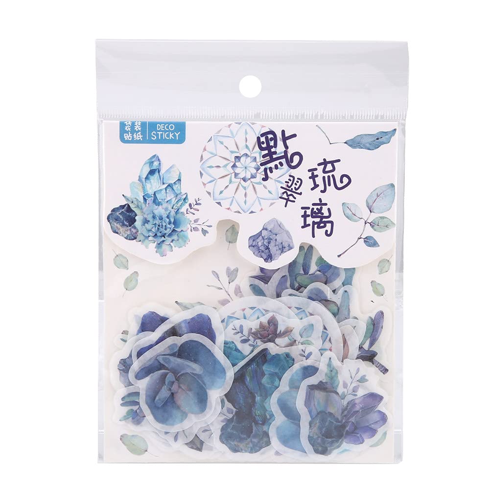 Beautiful DIY Scrapbooking Stickers - Decorative Floral Journal Stickers for Bullet Journals, Planners, and Craft Projects (B09112)