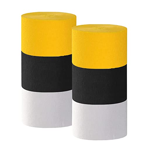 Black,Yellow,White/6 Rolls