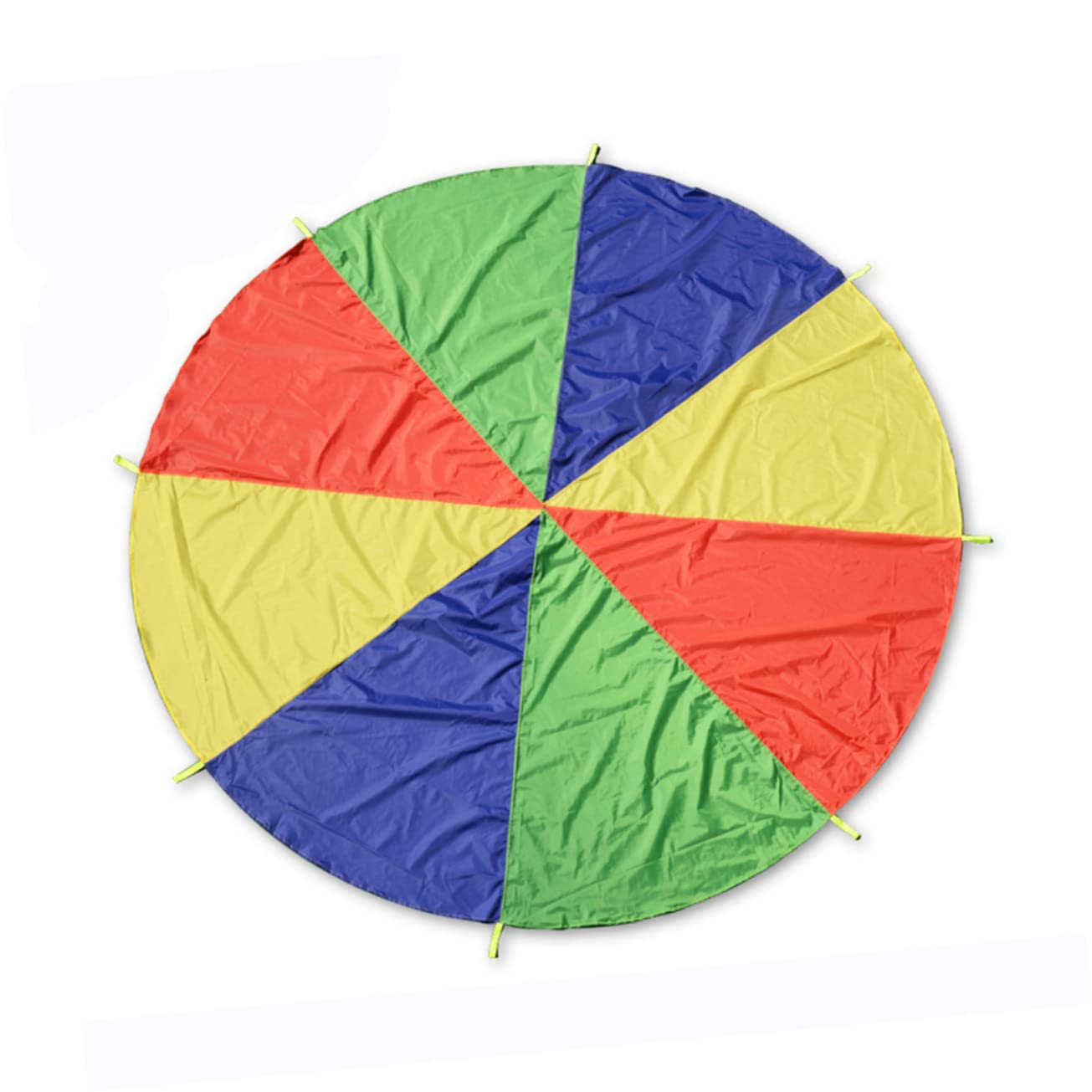 POPETPOP 2-Pack Colorful Parachute Toys for Kids - Outdoor Play, Building Activities, and Group Games - Perfect for Backyard, Park, and School Playground Fun