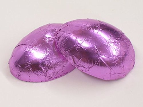 Belgium Dark Chocolate Easter Eggs with Coconut Cream - 6pc, Gluten Free & Kosher - Perfect for Easter Baskets & Gifts