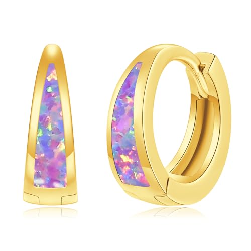 Gold-Purple Opal