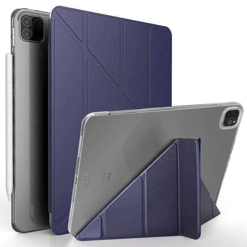 2020 iPad Pro 11 Inch Case - Ultra Thin TPU Soft Clear Leather Protective Cover with Precise Cutouts | Perfect for Work, Travel & Everyday Use