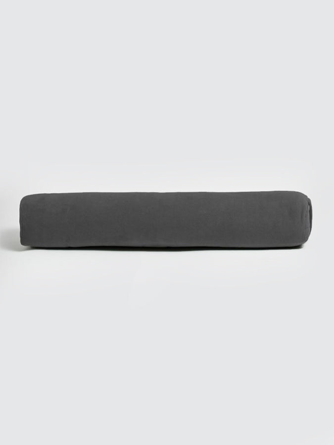 Manduka Lean Enlight Technology Meditation Bolster Cushion - Premium Yoga & Meditation Support for Home, Studio & Travel - Ideal for Back Pain Relief & Relaxation