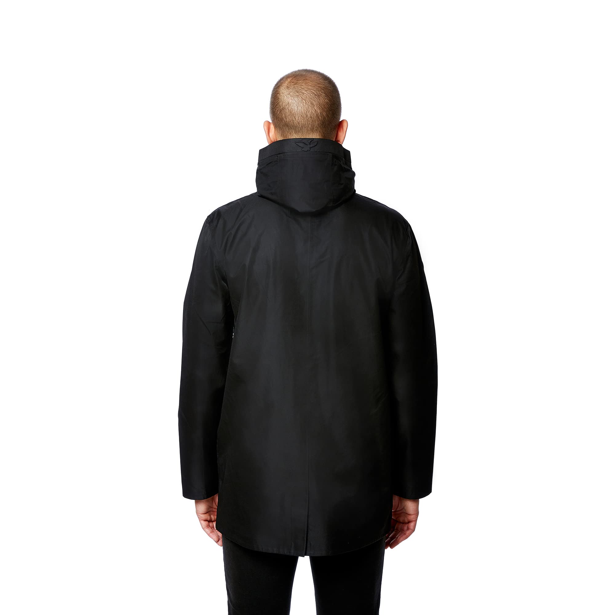 Triple F.A.T. Goose Valen Men's Waterproof Rain Jacket - Lightweight Windproof Outdoor Raincoat for Hiking, Commuting & Travel