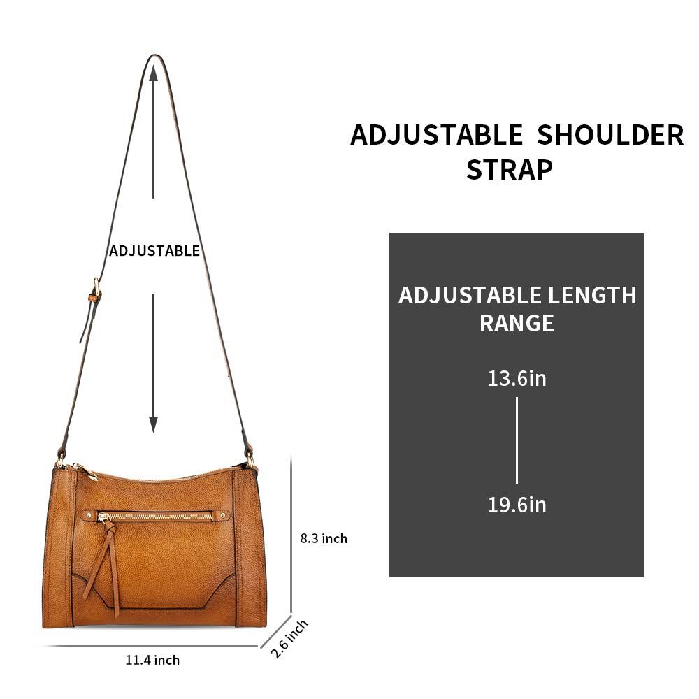 Stylish Kattee Leather Purses & Handbags for Women - Crossbody Shoulder Bags | Perfect for Work, Travel & Everyday Use