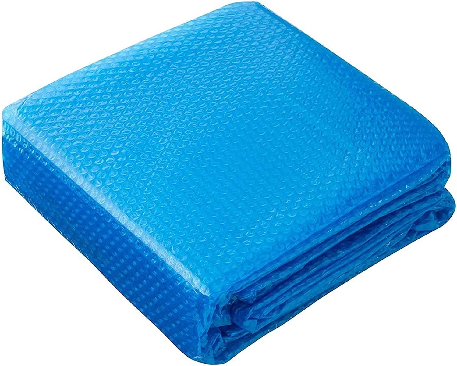Blue Solar Pool Cover 5ft x 10ft - Insulated Bubble Blanket for Above Ground Swimming Pools | Summer Heat Retention & Energy Savings | Perfect for Backyard, Inflatable & Frame Pools
