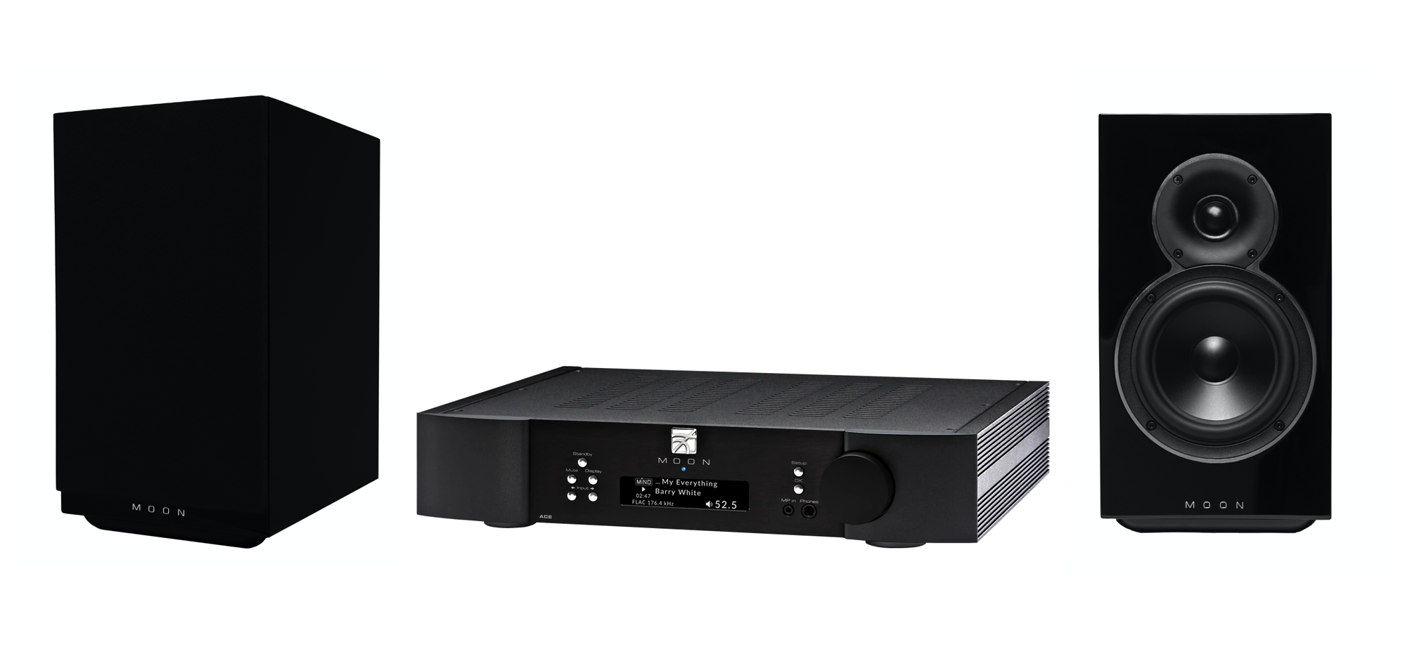 SIMAUDIO MOON HiFi Streaming Stereo System - Premium Audiophile Sound for Home Theater & Music Listening - Perfect for Living Rooms, Studios & Entertainment Spaces