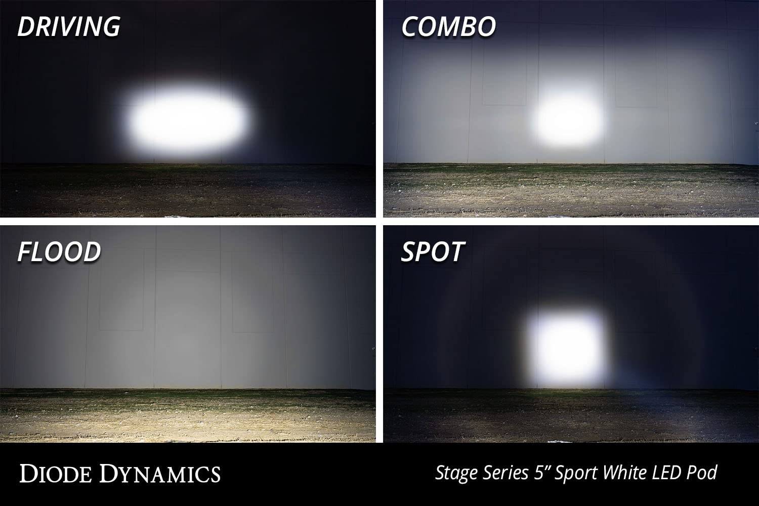 Diode Dynamics SS5 Yellow Sport LED Pod - High-Performance Spot Light for Off-Road Vehicles, Trucks & ATVs | Durable Waterproof Design | Perfect for Night Driving, Camping & Outdoor Adventures