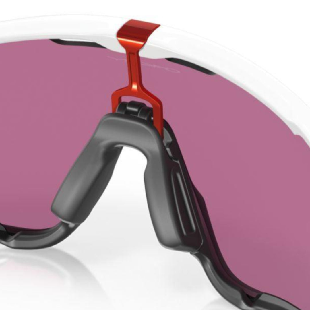 Oakley Jawbreaker Sunglasses Polished White with Prizm Road Lens - 0OO9290 929005 - Perfect for Cycling, Running & Outdoor Sports