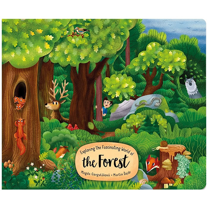 Exploring the Fascinating World of the Forest - Interactive Board Book for Kids | Nature Learning & Early Childhood Education | Perfect for Bedtime Stories & Classroom Activities