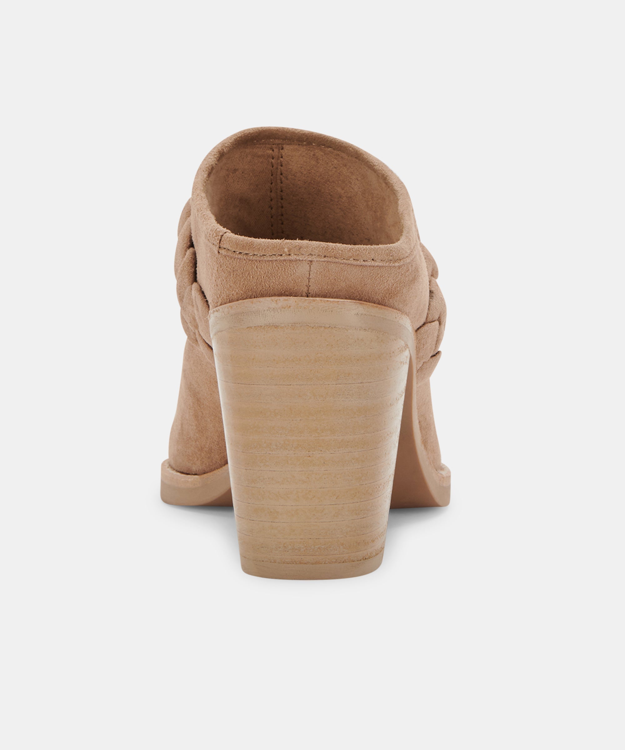 SERLA Women's Mules Shoes - Soft Suede Slip-On Loafers with Truffle Color for Comfort & Style | Perfect for Casual Outings, Office Wear & Everyday Errands