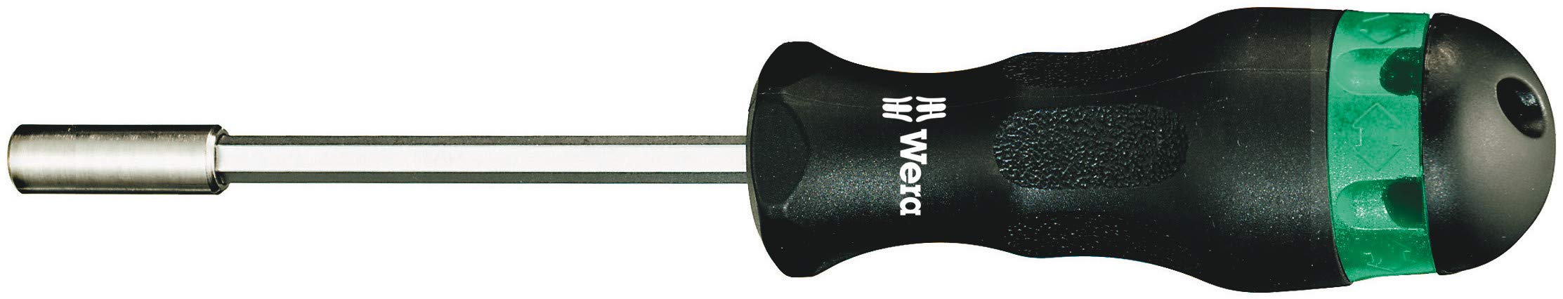 Wera 05051610001 Kraftform 819/1 Hexagonal Screwdriver with Strong Permanent Magnet - 1/4