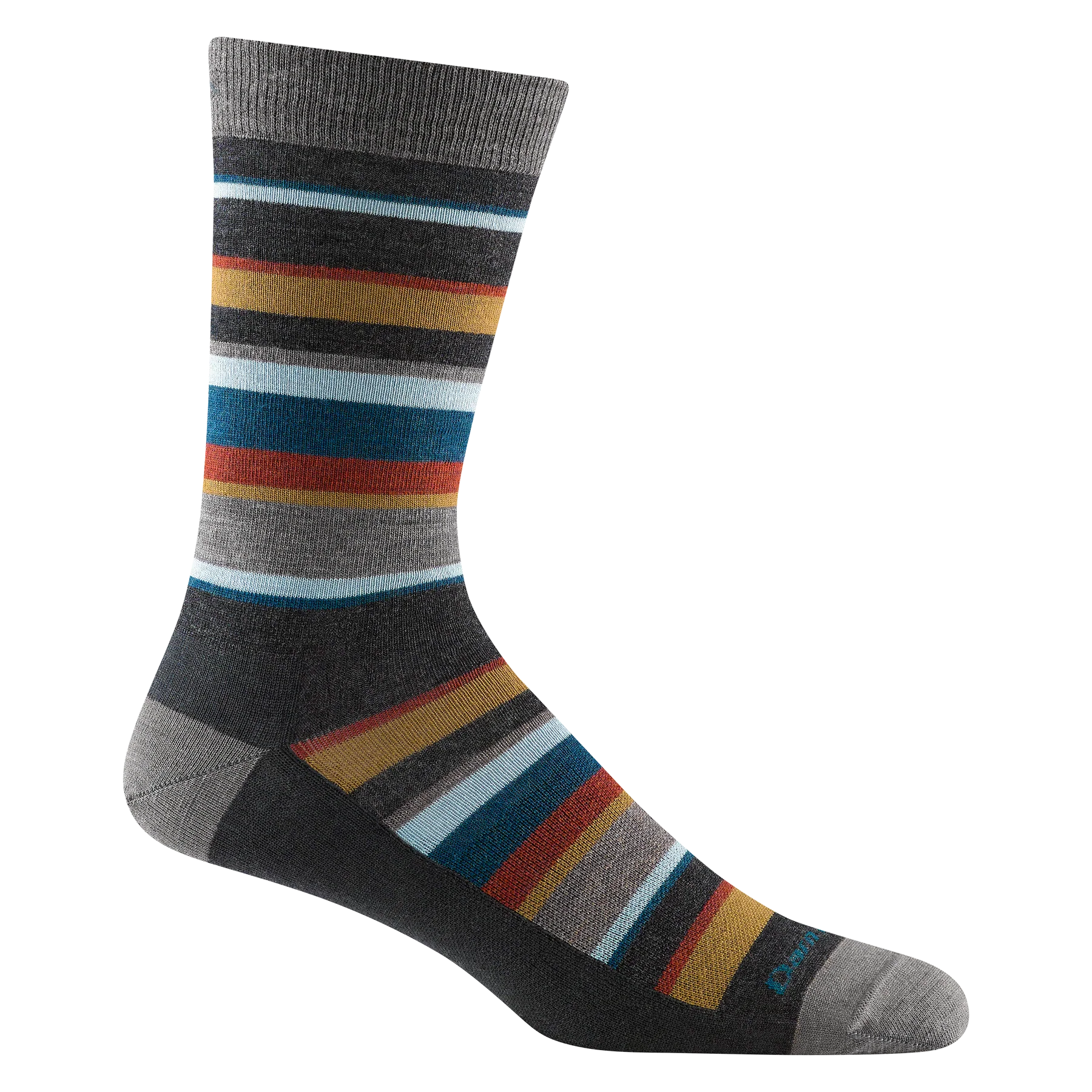 Darn Tough 6090 Druid Crew Socks - Merino Wool Hiking Socks for Men & Women - Ultra Cushion, Moisture Wicking, Odor Resistant - Perfect for Outdoor Adventures, Camping, and Trekking