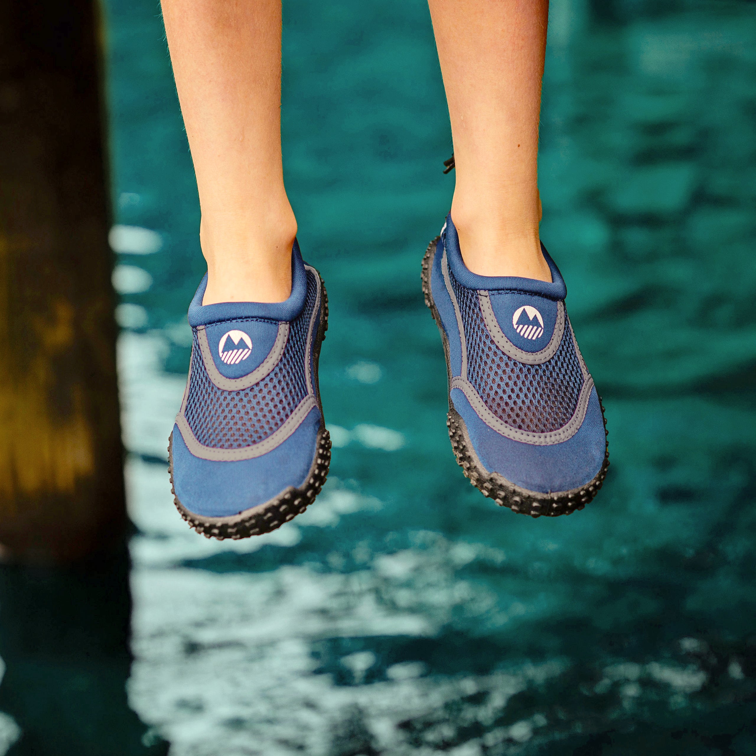 Baby Boys' Eden Aquasport Water Shoes - Non-Slip Protective Swim Shoes for Toddlers & Infants - Perfect for Beach, Pool & Water Play