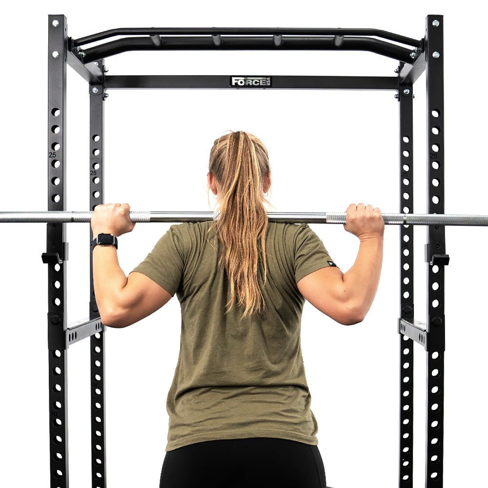 Force USA PT Power Rack - Heavy Duty Home Gym Equipment for Strength Training & Weightlifting | Perfect for Garage Gym, CrossFit & Personal Fitness Workouts