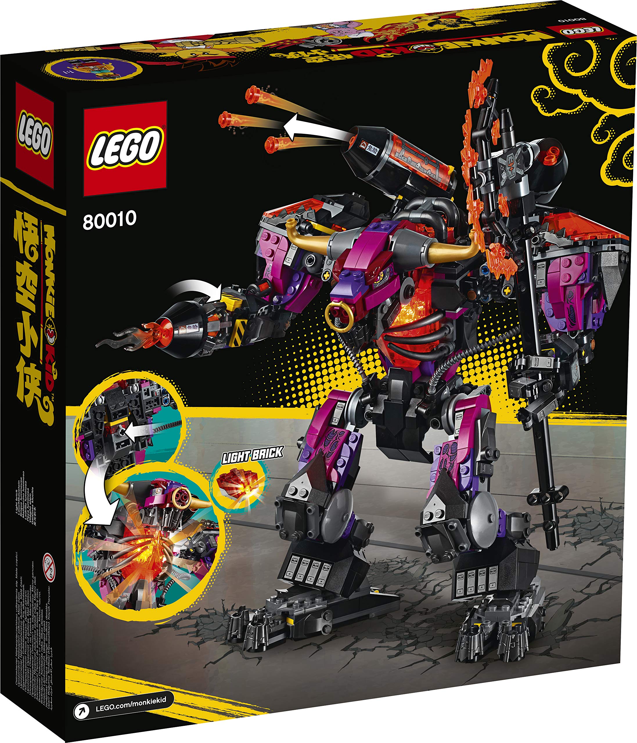 Demon Bull King Lego Building Set - 500+ Pieces, Collectible Action Figure Toy for Kids & Adults | Perfect for Creative Play, Gifts & Display