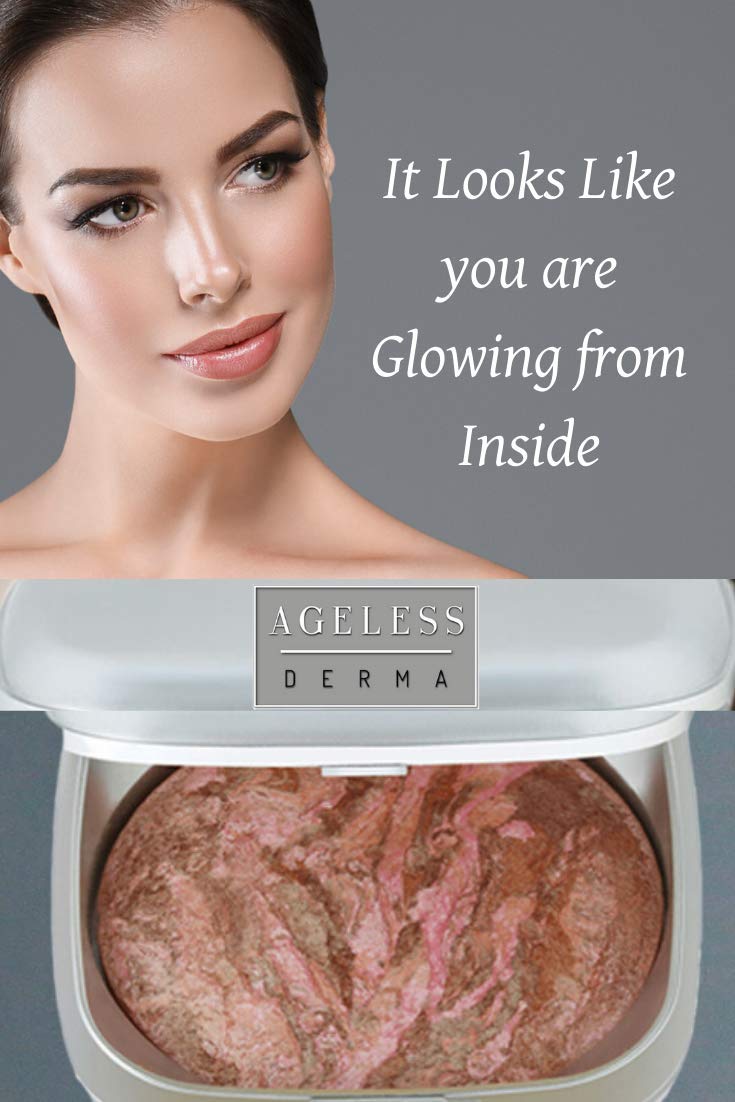 Baked Mineral Makeup Healthy Blush - Matte Apricot for Natural Contouring | Vegan, Cruelty-Free & Long-Lasting | Perfect for Everyday Wear & Special Occasions