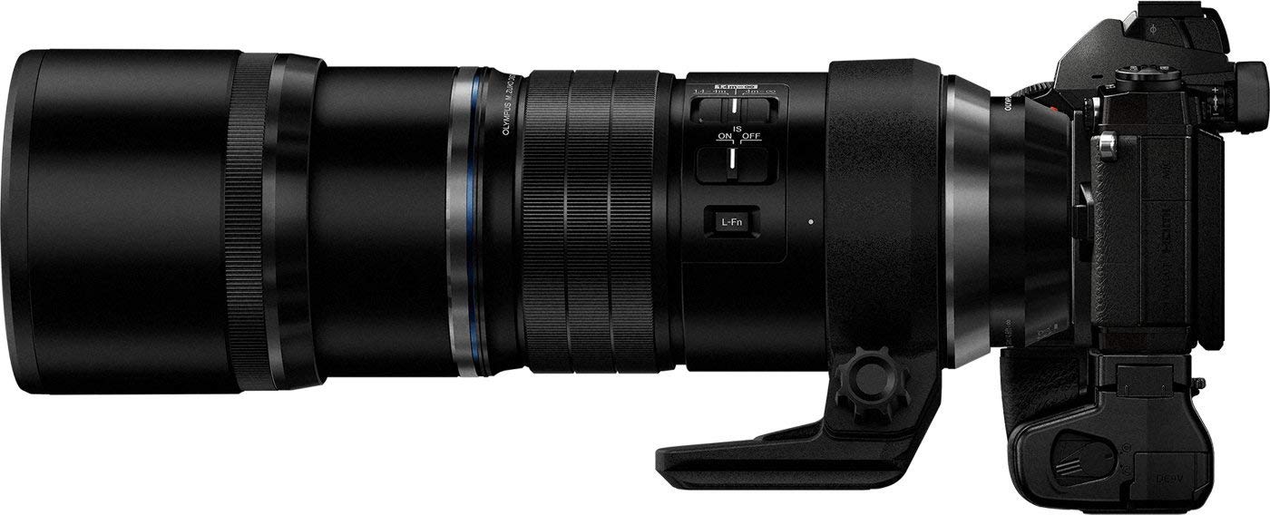 Olympus M.Zuiko Digital ED 300mm F4.0 PRO Lens - Premium Telephoto Zoom Lens for MFT Cameras (OM-D, PEN, Panasonic G Series) - Black | Perfect for Wildlife Photography, Sports & Long-Distance Shooting