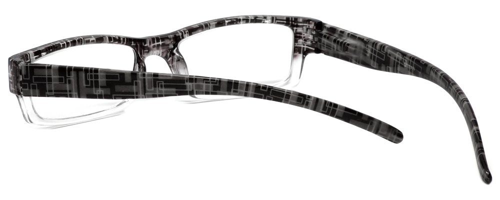 Calabria 743 Fashionable Designer Reading Glasses with Matching Case - Perfect for Reading, Working & Stylish Everyday Wear