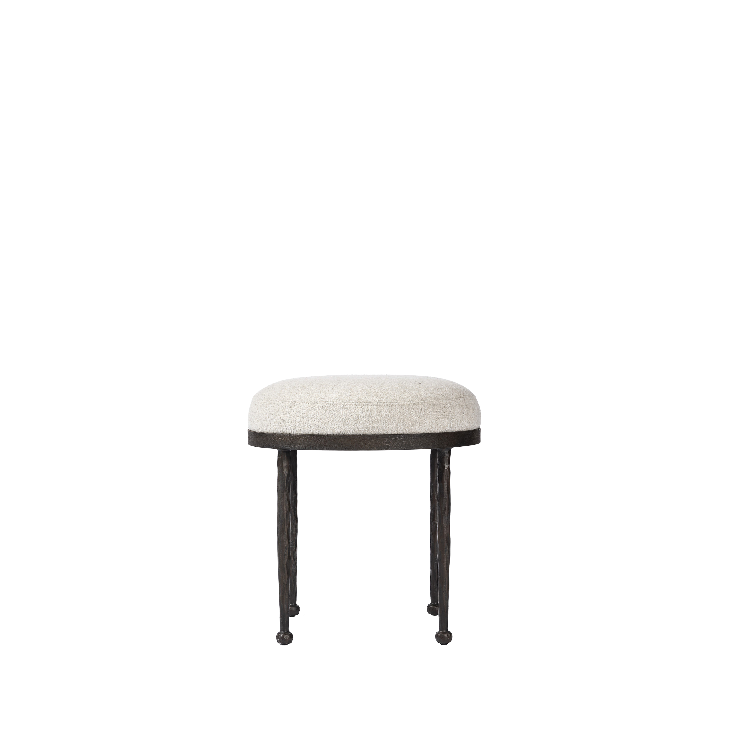 Ambrosia Ottoman Stool - Upholstered Storage Bench with Tufted Cushion, Modern Footrest for Living Room, Bedroom & Dorm Decor - Perfect for Extra Seating & Hidden Storage