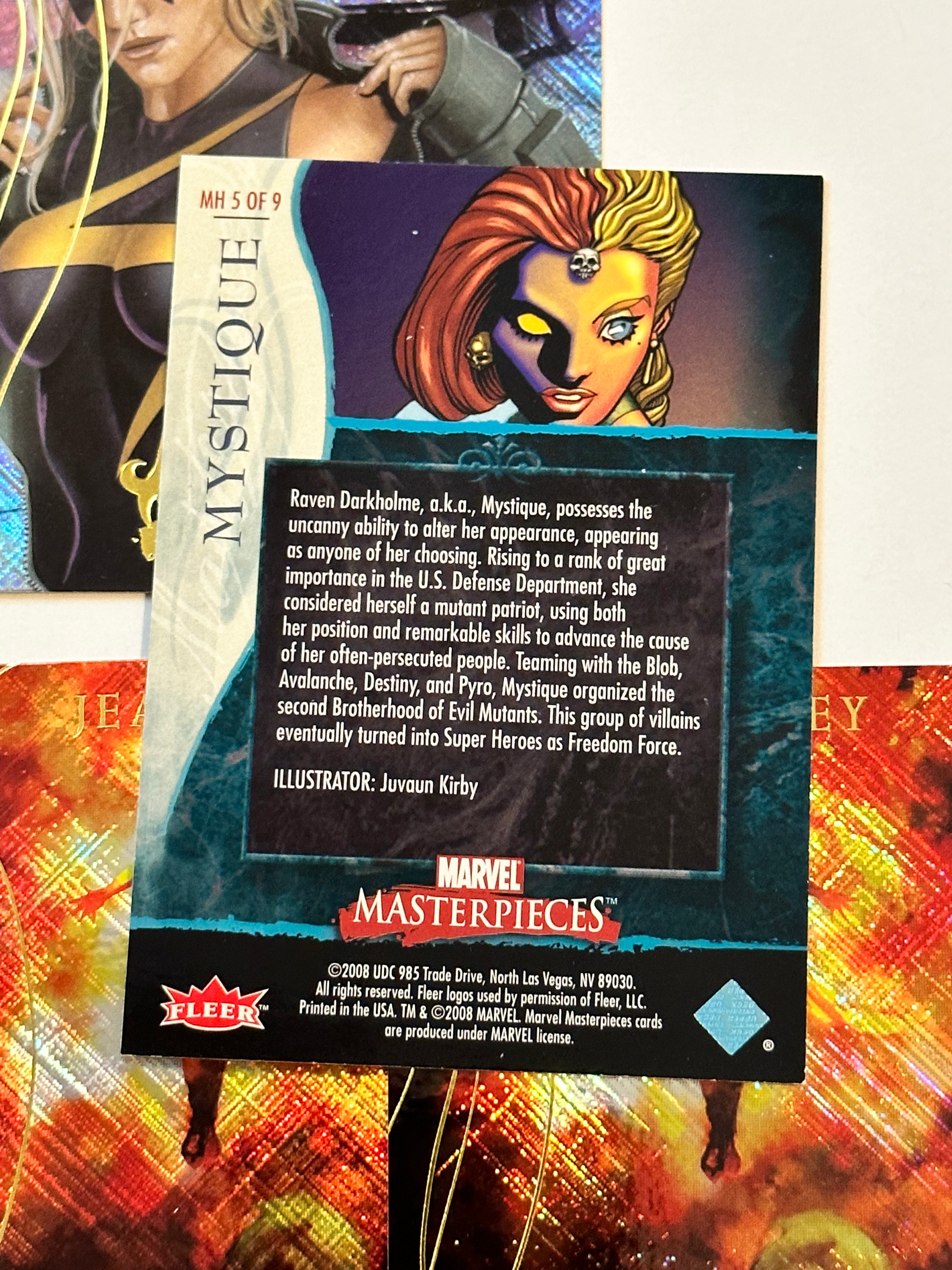 2008 Marvel Masterpieces Foil Insert Cards Lot - Rare Collectible Trading Cards for Superhero Fans | Perfect for Collectors, Gifts & Display