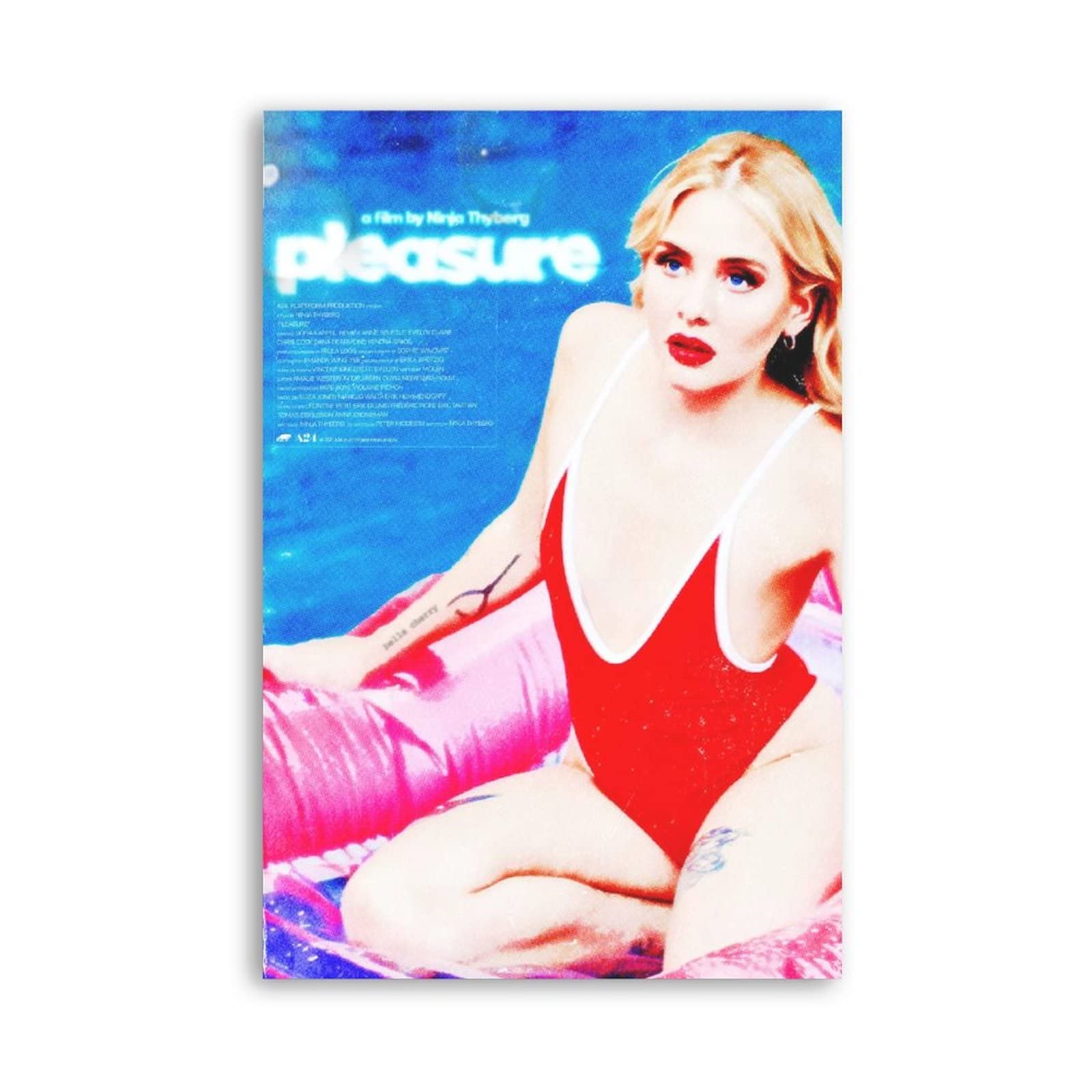 Vintage Movie Posters Canvas Wall Art - 24x36 Inch (60x90cm) Unframed Home Decor for Bedroom, Living Room & Office - Perfect Gift for Film Lovers & Pop Culture Enthusiasts - Great for Movie Themed Rooms, Man Caves & Home Theater Decor