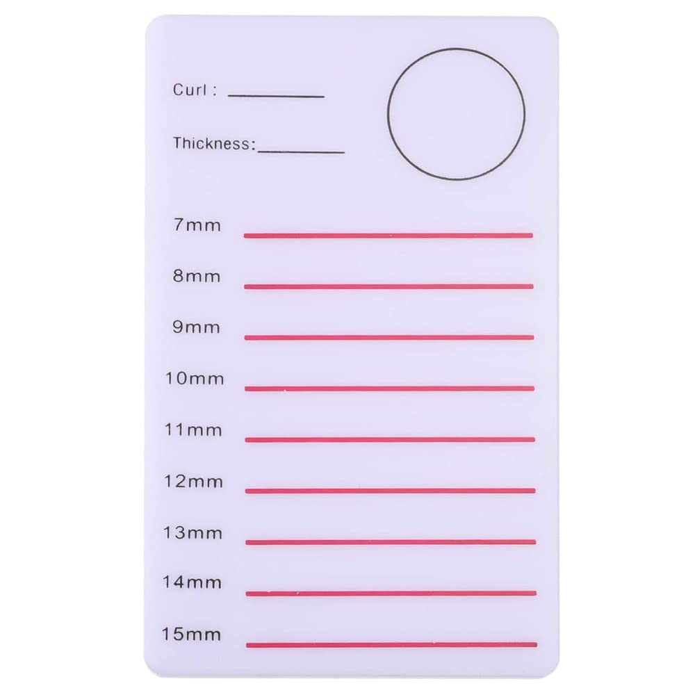 Professional Acrylic Eyelash Extension Tray & Holder - False Eyelash Grafting Tool for Lash Artists - Perfect for Salon, Home Use & Professional Lash Extensions