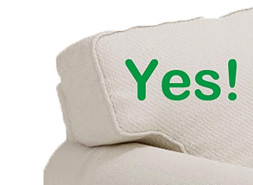 Durable Cotton Sofa Slipcover for Pottery Barn PB Comfort Roll Arm Sofa (81”-85” Width, Beige Box Edge) - Perfect for Living Room, Family Room & Home Decor