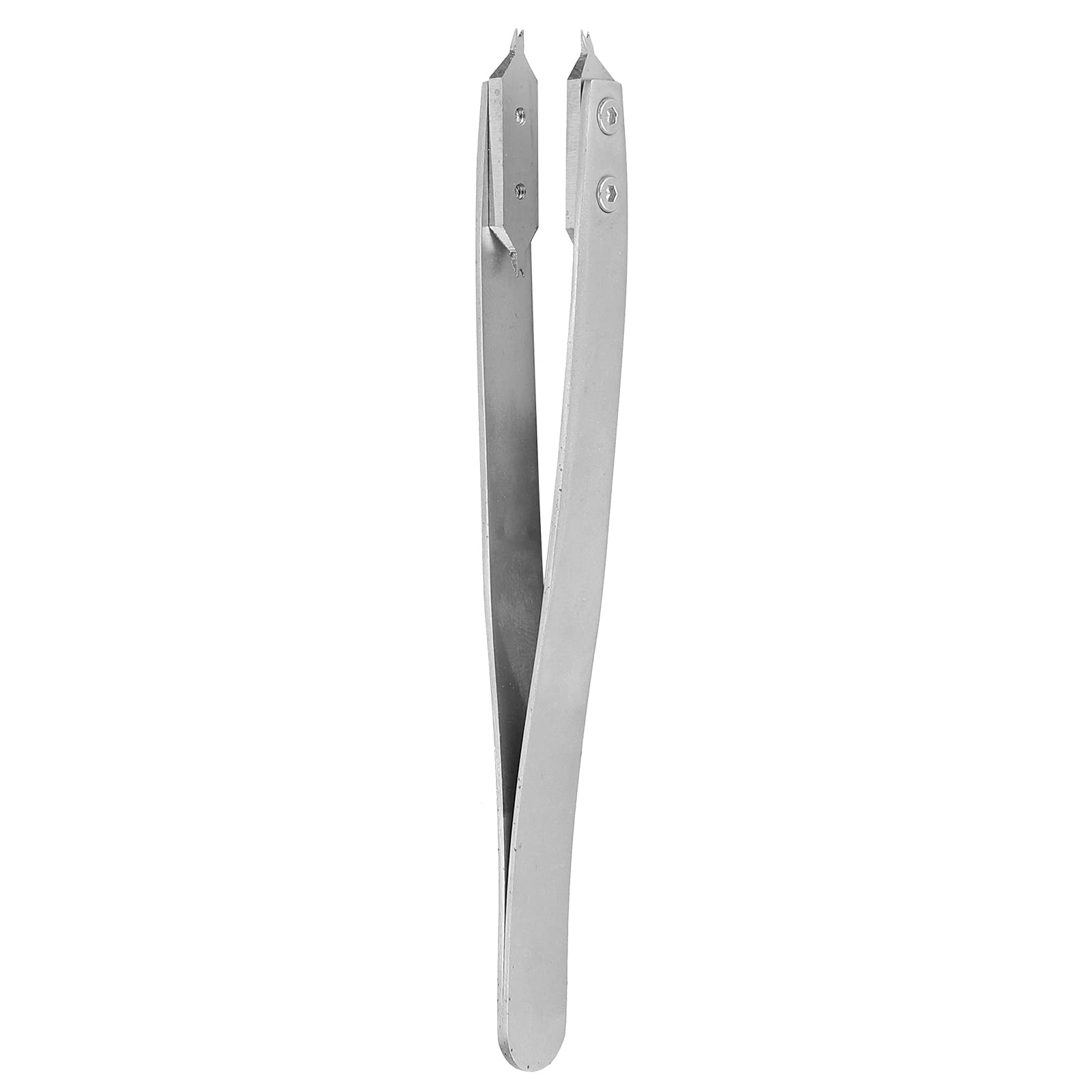 OLEQE V-Shaped Watch Spring Bar Tweezers - Professional Watch Repair Tool for Removing & Installing Watch Bands - Perfect for Watchmakers, Jewelers & DIY Watch Repair at Home
