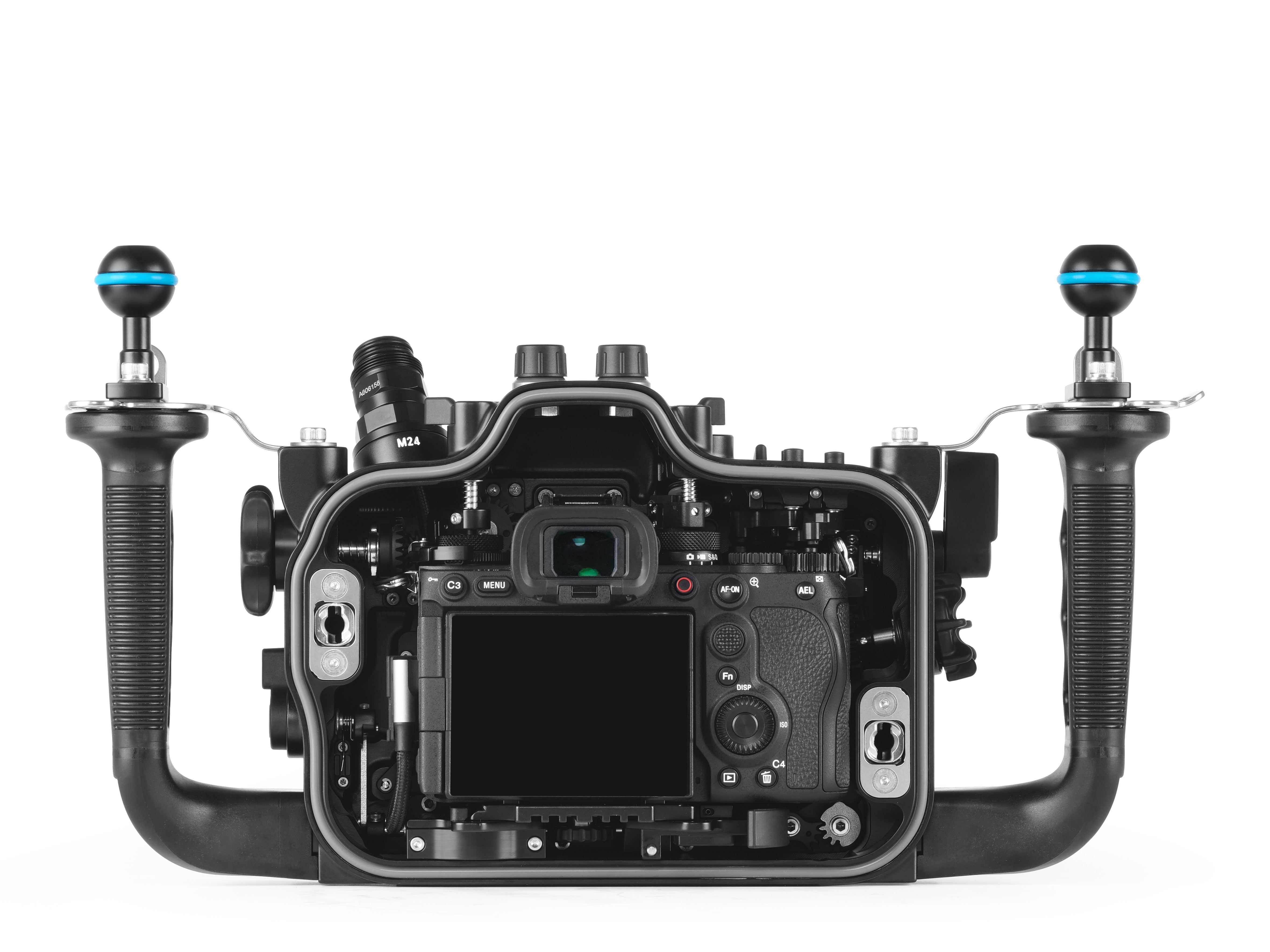 Underwater Housing for Sony A9III & A1II Cameras - Professional Waterproof Case for Scuba Diving, Snorkeling, and Marine Photography
