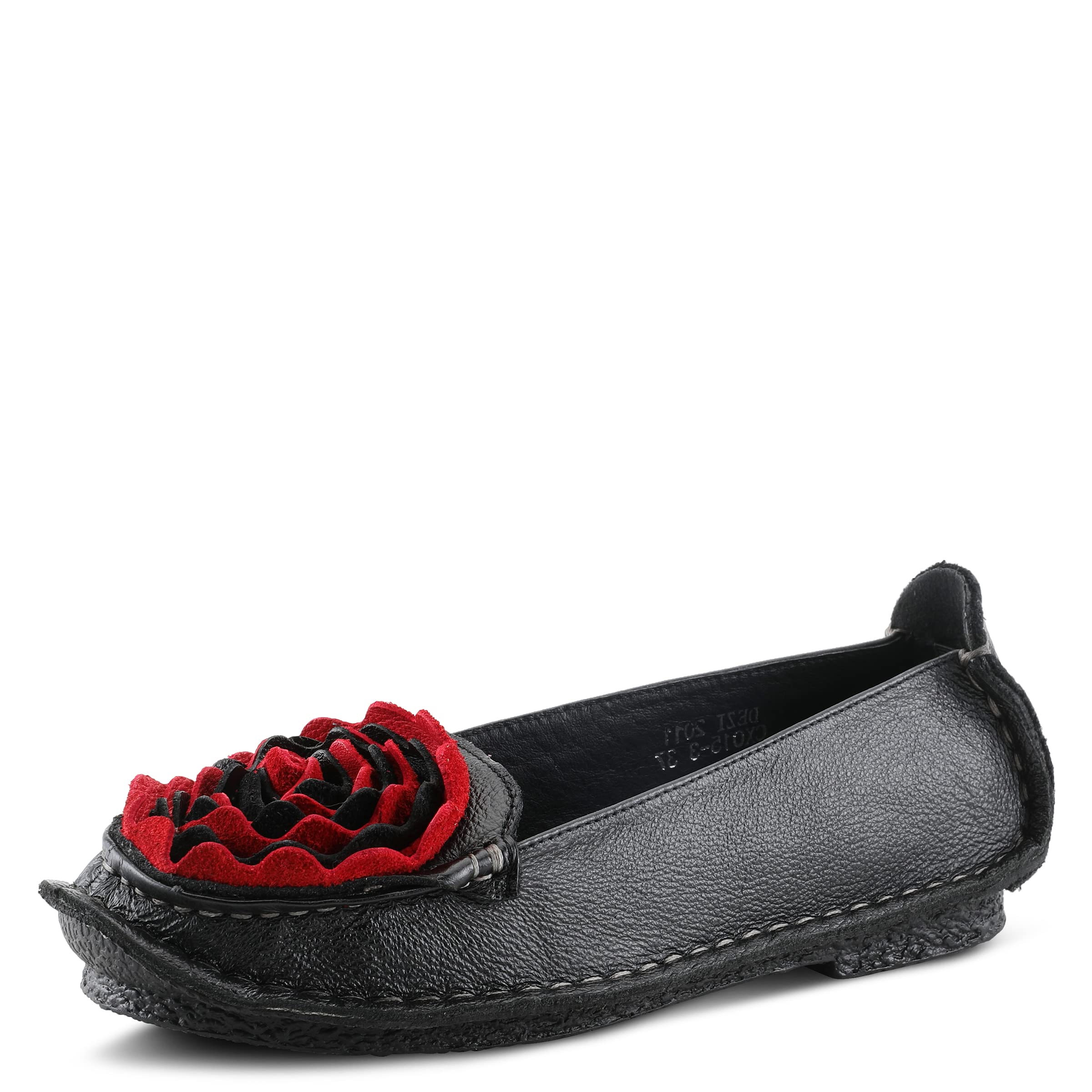 L'Artiste by Spring Step Women's Dezi Flat - Comfortable Ballet Flats for Work & Casual Wear | Slip-On Shoes for Office, Travel & Everyday Use