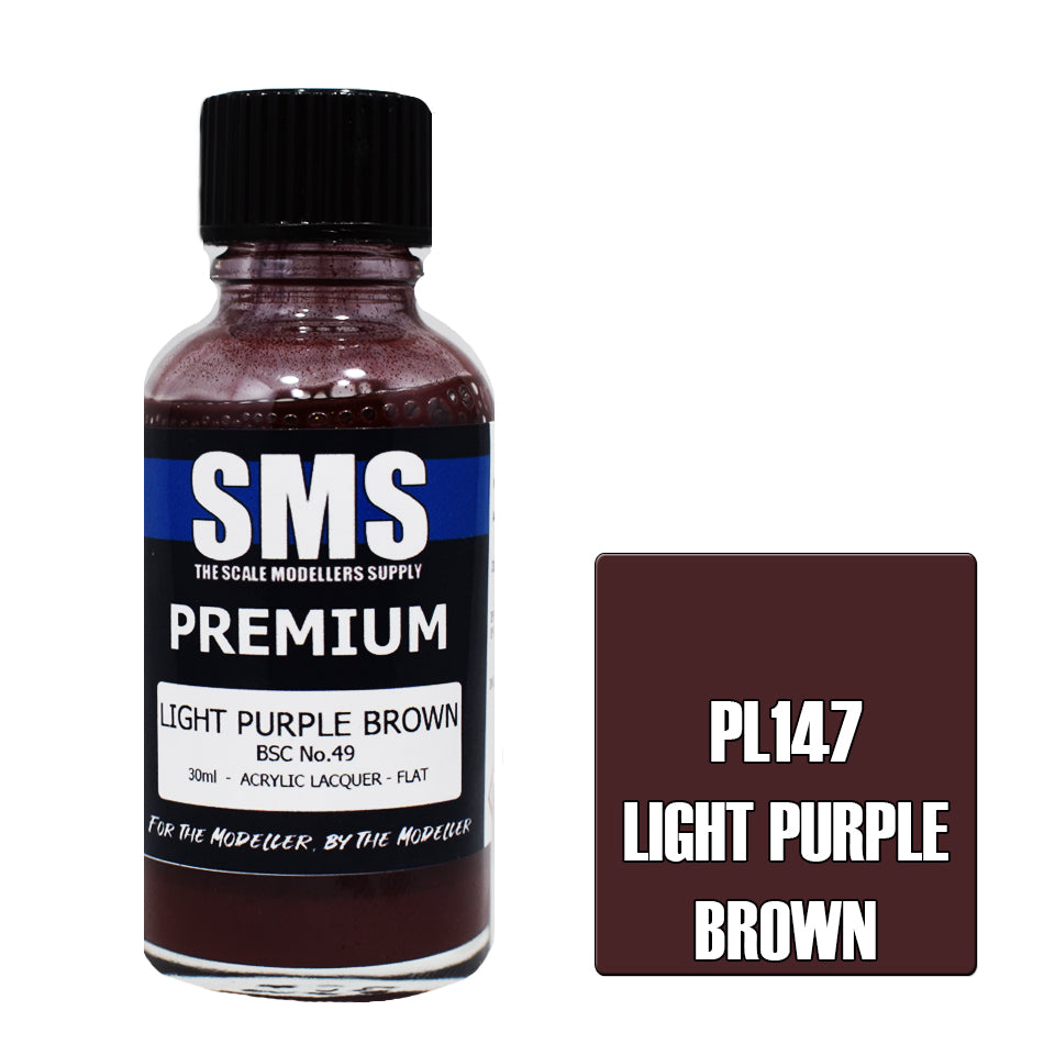 Premium 30ML Airbrush Paint - Light Purple Brown Acrylic Lacquer for Model Kits, DIY Crafts & Automotive Art | Fast-Drying, Vibrant Colors
