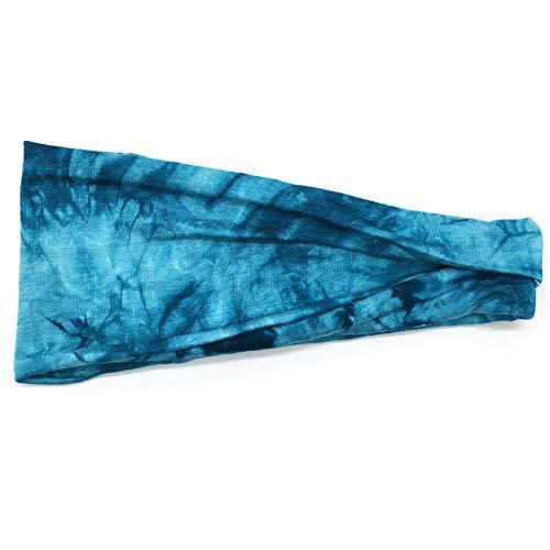 Stylish Printed Hair Bands Set for Women - 6 Pack Fashion Hair Accessories for Ponytail, Bun & Everyday Use - Perfect for Workout, Office & Casual Wear