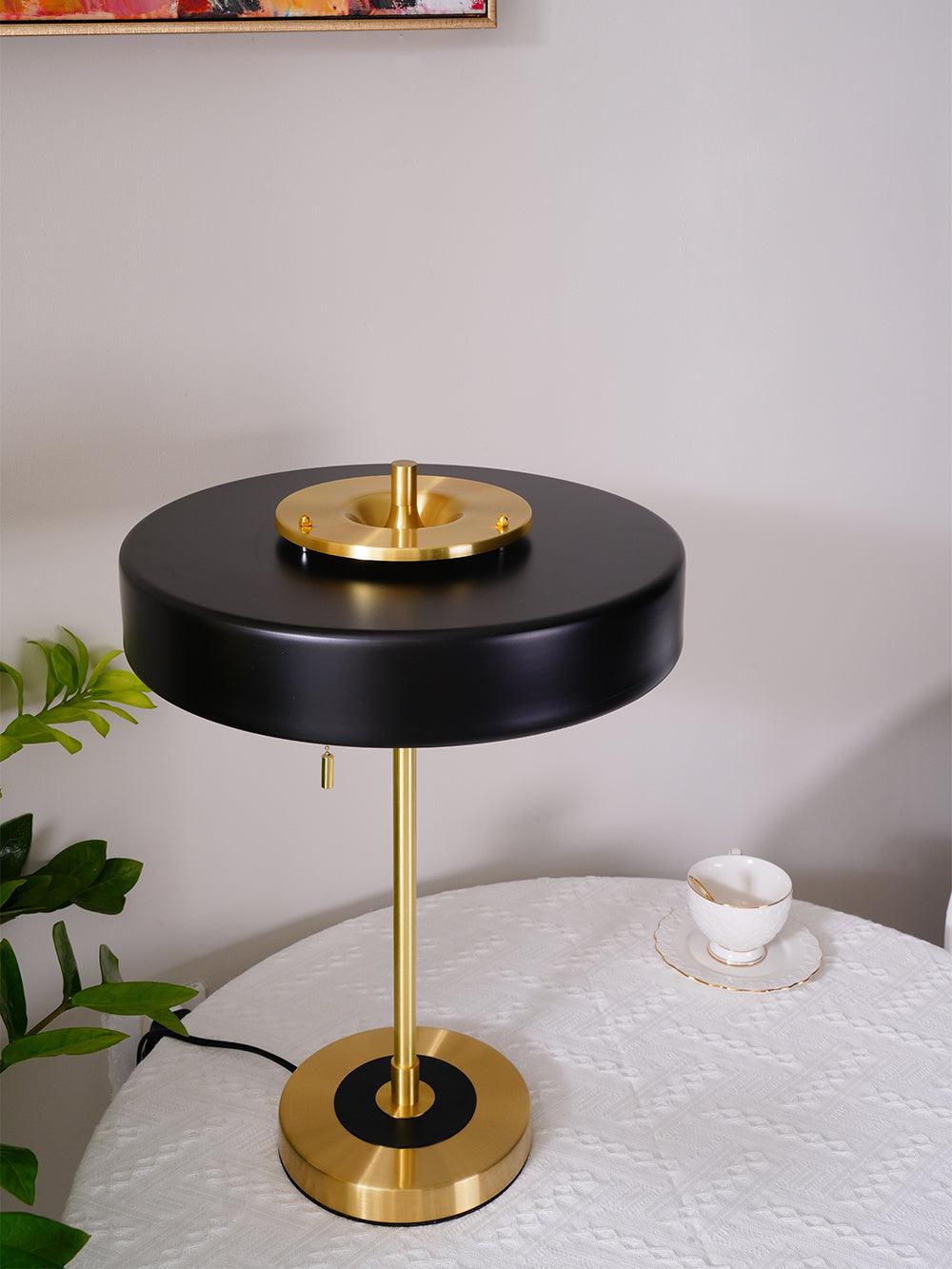 Modern Revolve Table Lamp - Adjustable LED Desk Light for Home Office, Bedroom & Study - Perfect for Reading, Working & Decor