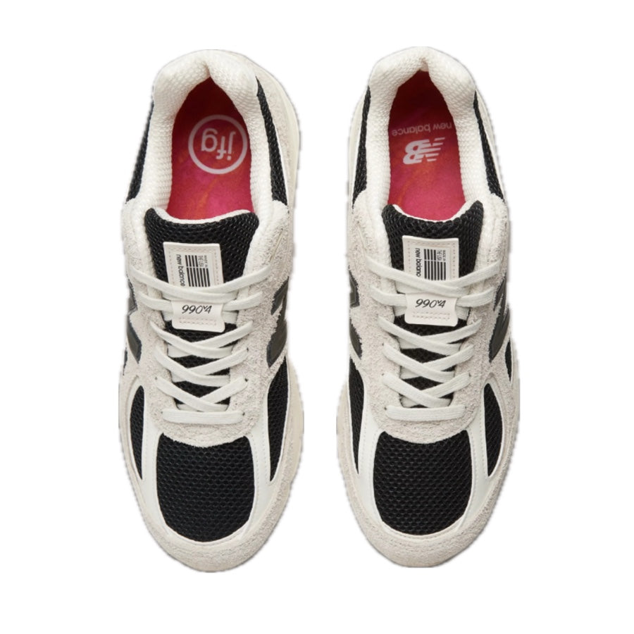 New Balance 990v4 MiUSA Joe Freshgoods 1998 Intro White Black Sneakers - Premium Running Shoes for Men & Women - Perfect for Jogging, Gym Workouts & Casual Streetwear Fashion
