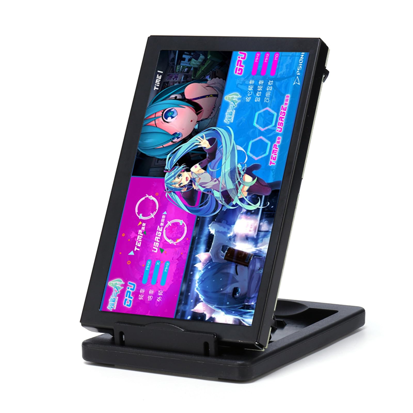 BEBIKR 5 Inch IPS USB-C Secondary Monitor for PC - Portable ITX Case Display with AIDA64 Support | Perfect for Gaming Rigs, Workstations & System Monitoring