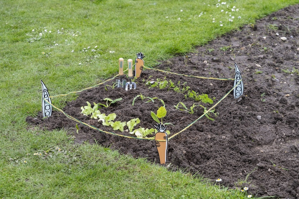 Burgon & Ball Vegetable Garden Set - Kids Gardening Tools Kit for Planting, Watering & Weeding - Perfect for Children's Outdoor Gardening Activities & Educational Play