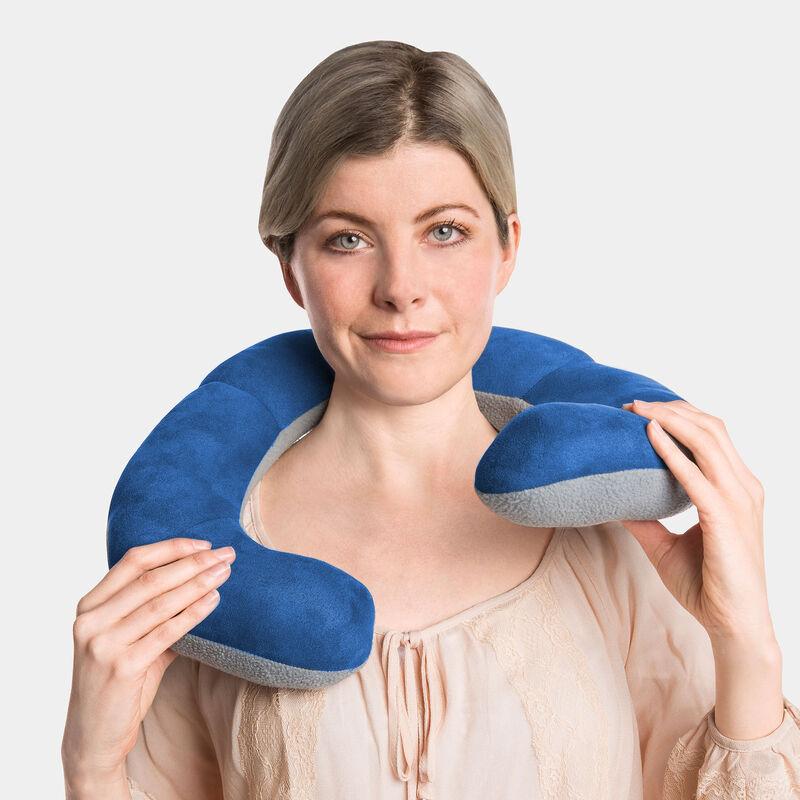 Travelon Deluxe Wrap N Rest Travel Pillow - Comfortable Neck Support for Airplane, Car & Train Rides - Perfect for Long Flights & Road Trips