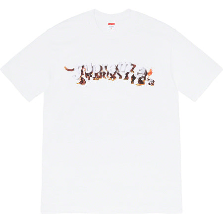 Supreme Apes Graphic T-Shirt for Men - 100% Cotton White Tee - Streetwear Fashion & Casual Wear