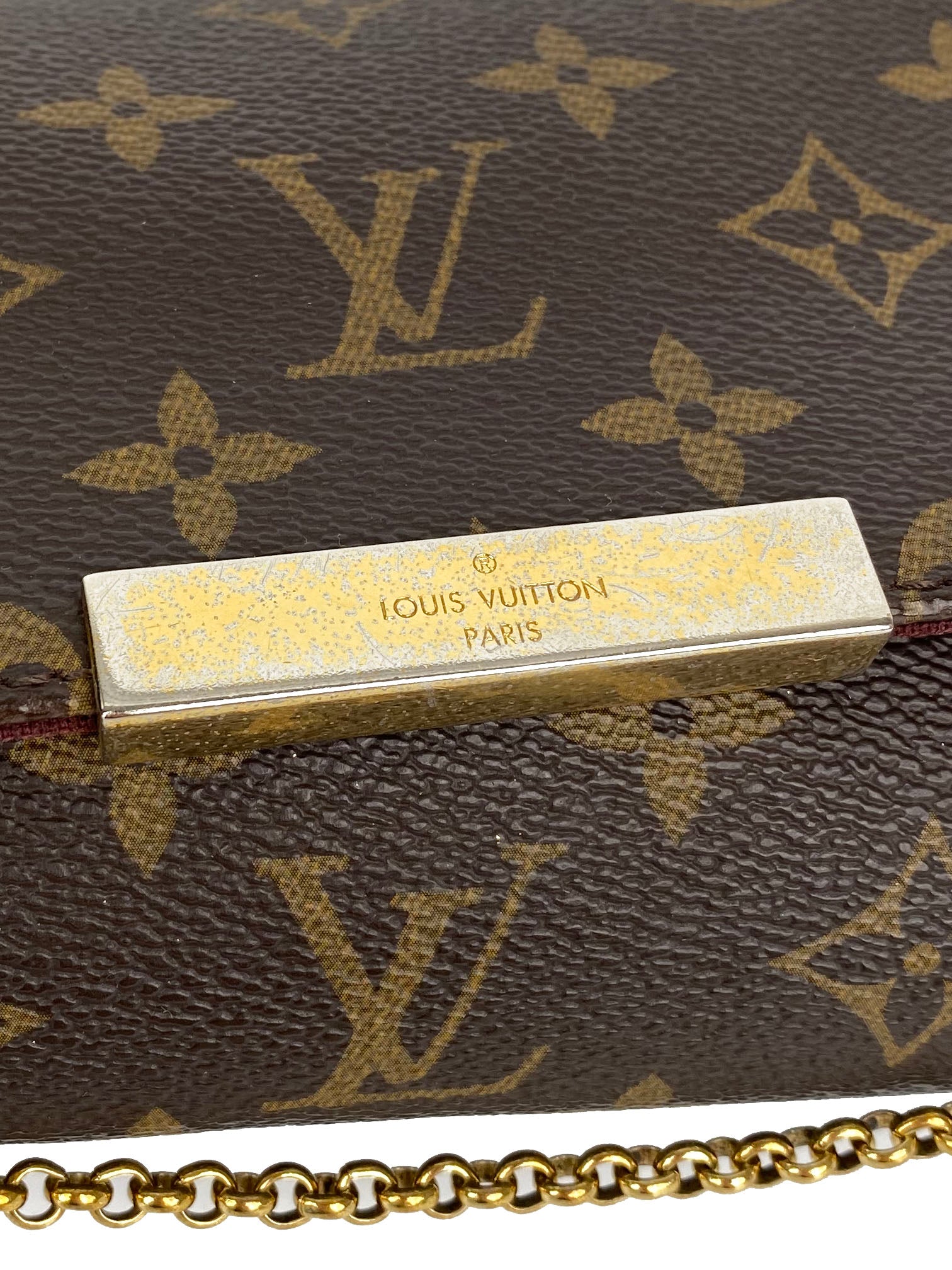 Authentic Louis Vuitton Favourite PM Crossbody Bag - Luxury Monogram Canvas Handbag for Women | Perfect for Date Night, Shopping & Travel Accessories