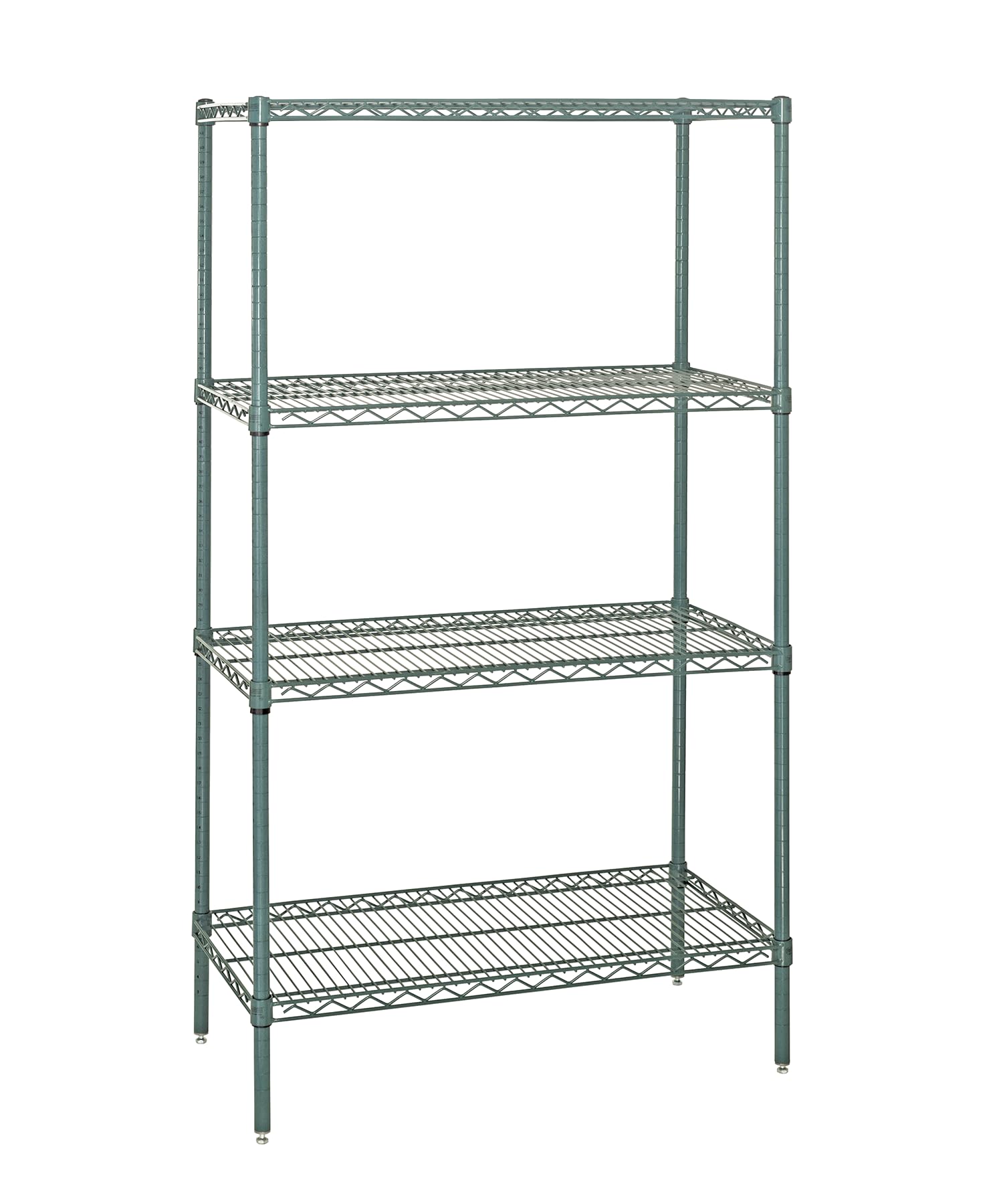 Quantum Storage Systems WR74-2436P 4-Tier Wire Shelving Unit - 74