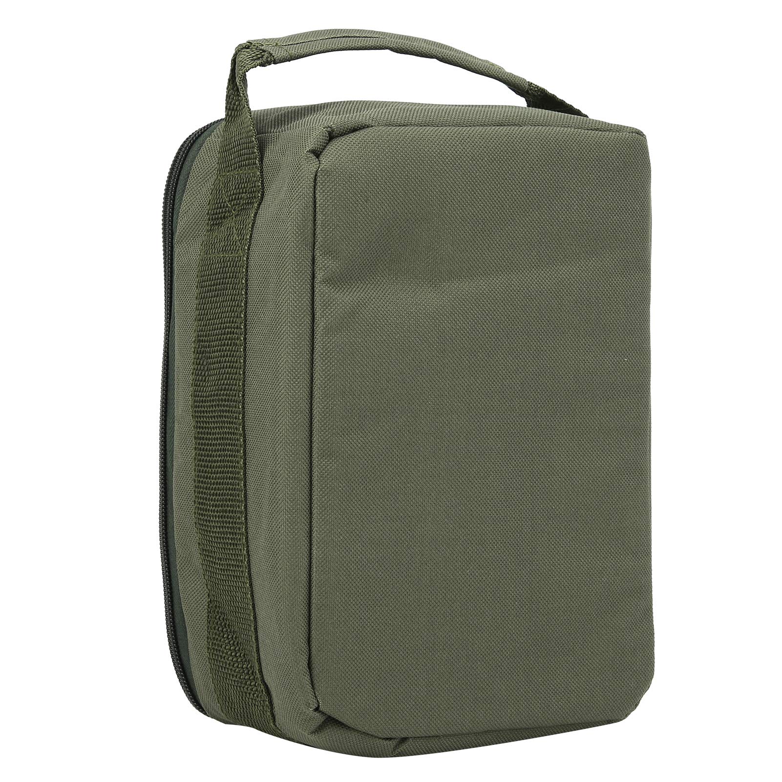 Premium Fishing Reel Storage Bag with Double Zipper Closure & Thick Handle - Durable Tackle Organizer for Saltwater & Freshwater Fishing Gear - Perfect for Boat, Shore & Travel Use
