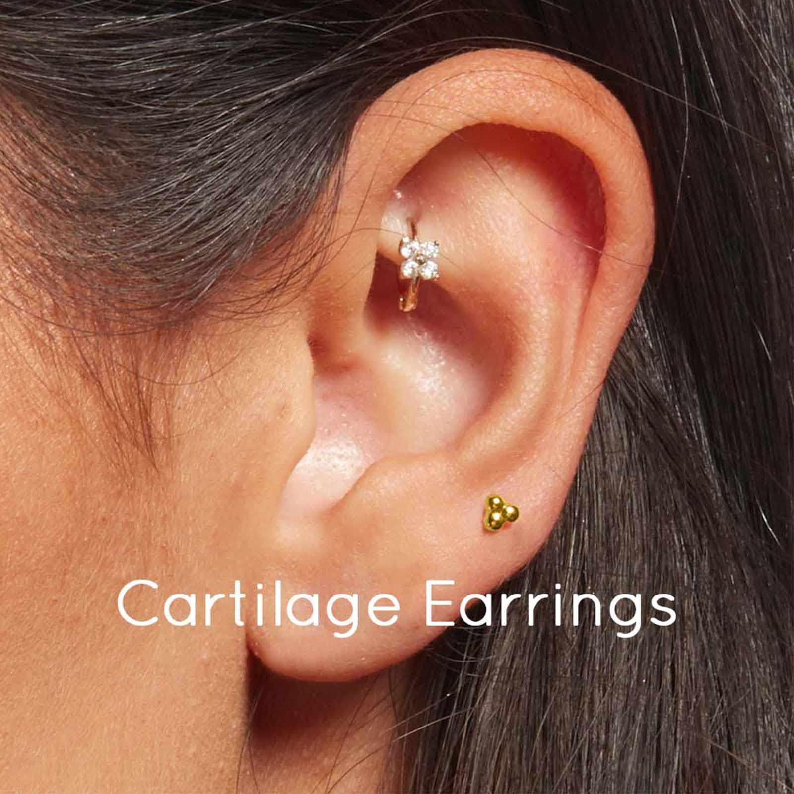 16G Monroe Lip Piercing Jewelry - Stainless Steel Labret Studs, Tragus Hoop Earrings & Nose Rings with Flat Back - Perfect for Helix, Cartilage & Facial Piercings - Ideal for Daily Wear, Parties & Self-Expression