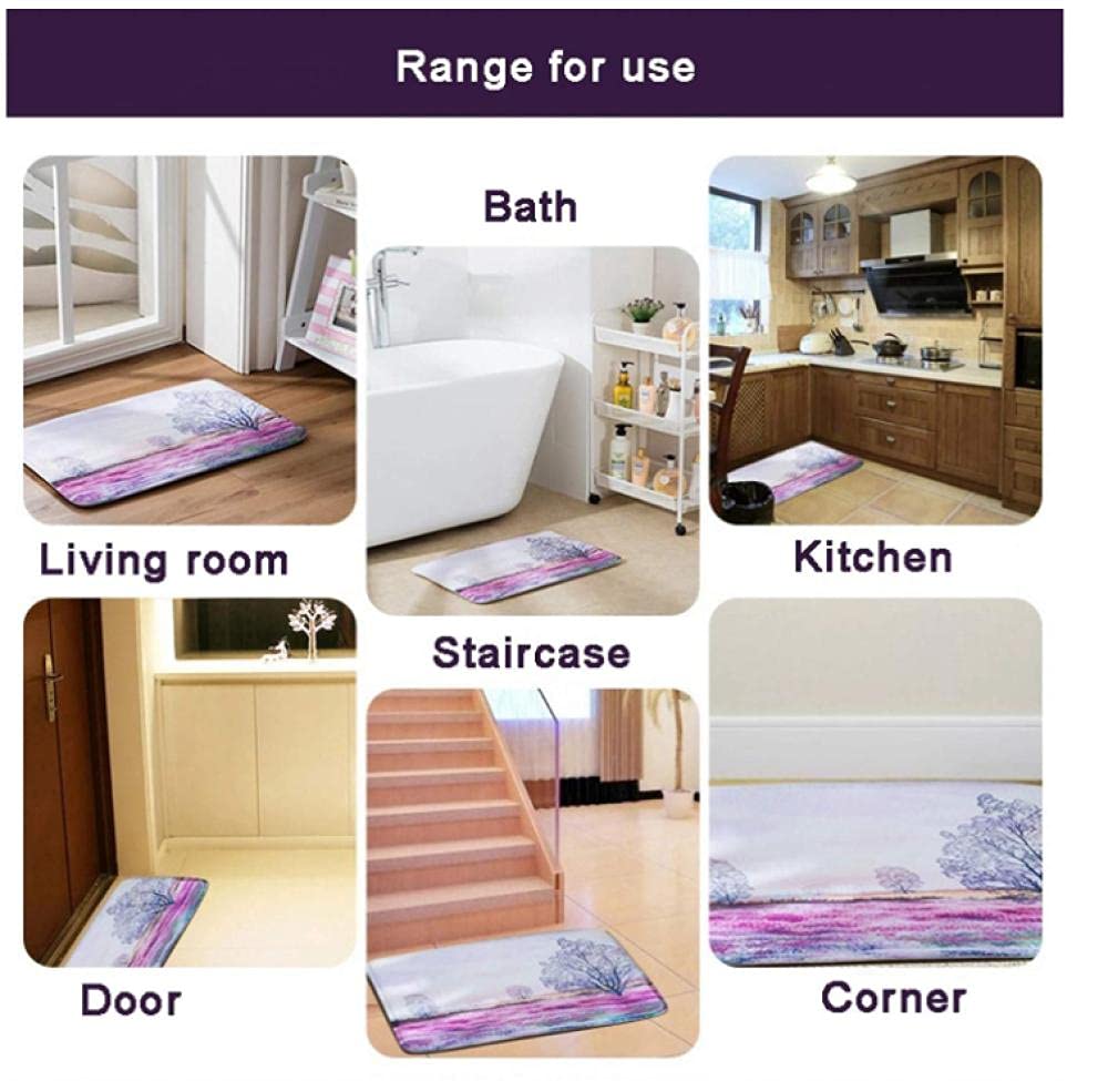 Non-Slip Doormat with Red Cherry Fruits Design - 40x60cm Kitchen Bathroom Rug, Modern Home Decor for Living Room Bedroom Entryway - Perfect Gift for Housewarming & Home Decoration
