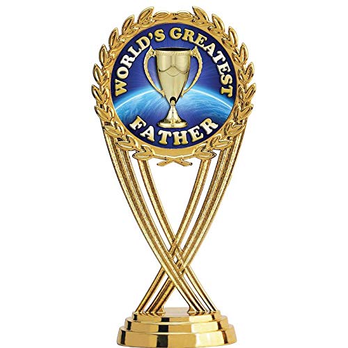 Custom Engraved Father's Day Trophy - 7.25
