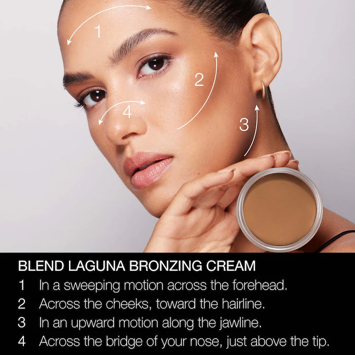 NARS Laguna™ Cream Bronzer - Sun-Kissed Glow for Face & Body, Vegan & Cruelty-Free - Perfect for Contouring, Highlighting & Natural Tan Look