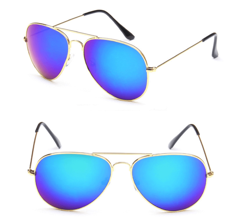 Pilot Cool Polarized Sunglasses for Men & Women - UV Protection Aviator Style Shades for Driving, Travel & Outdoor Activities
