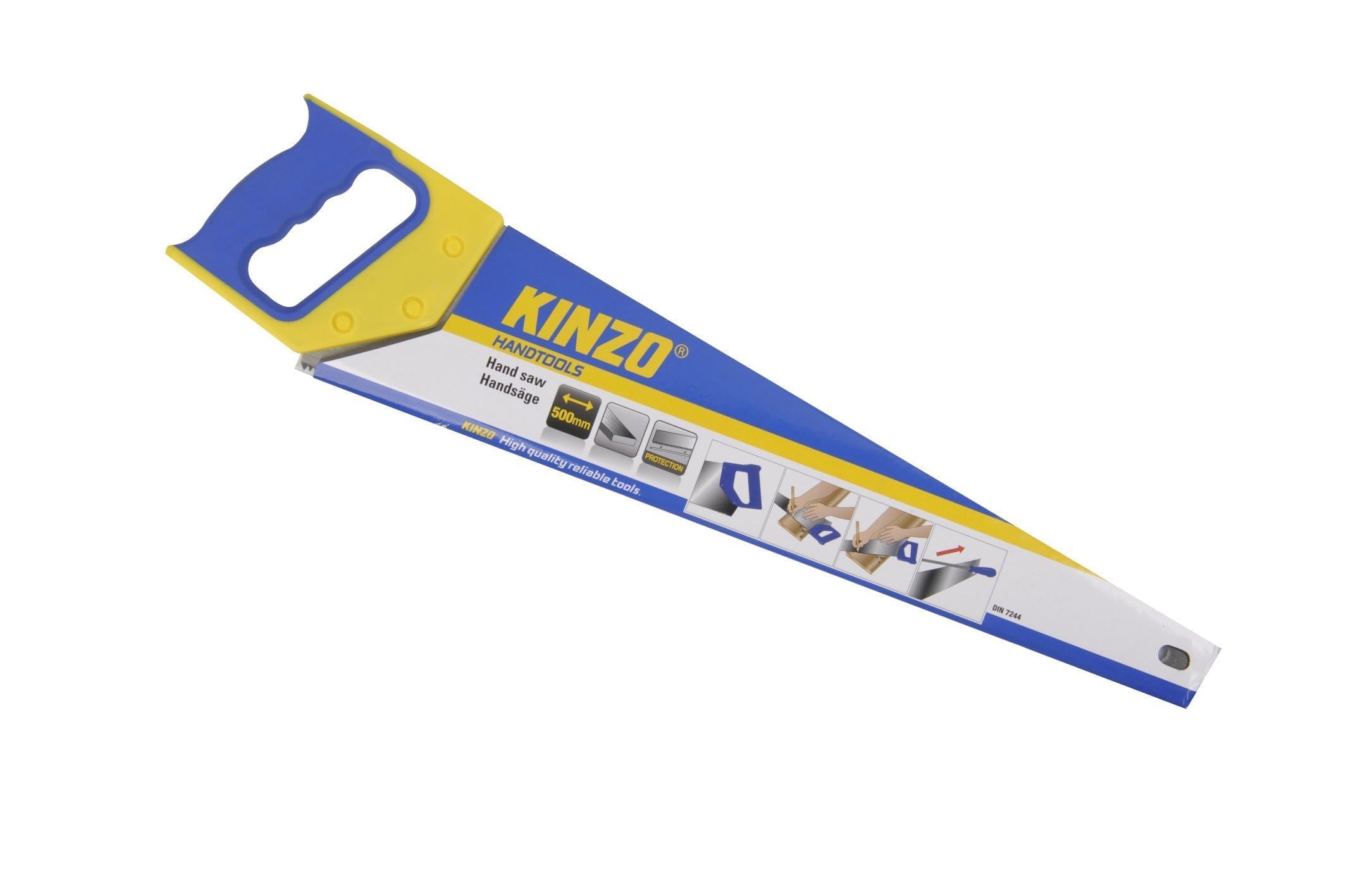 71835 Professional Hand Saw - High-Quality Woodworking Hand Tool for DIY Projects & Carpentry | Perfect for Cutting Wood, Plastic & PVC Pipes